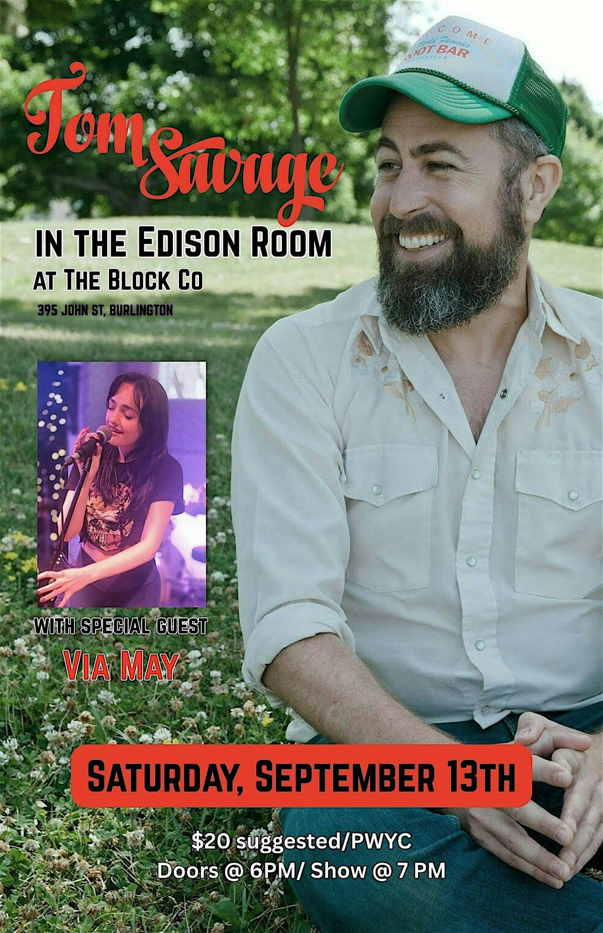 Tom Savage - Live in the Edison Room