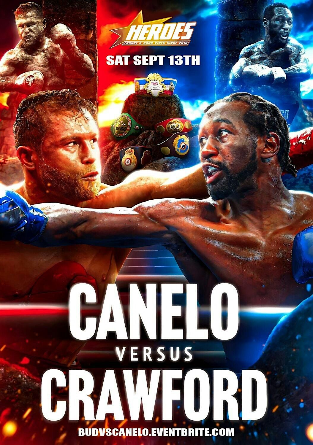 CANELO vs CRAWFORD \u2022Day Party \u2022Fight Party \u2022After Party