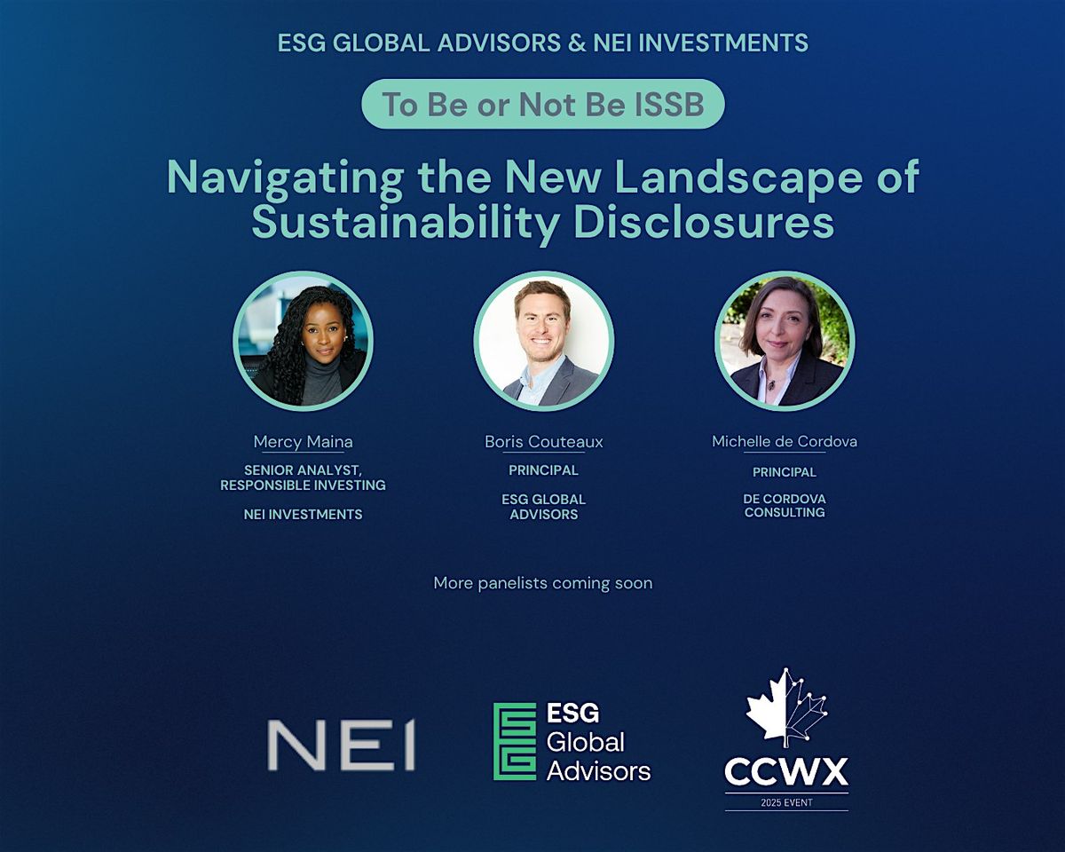 To be or not be ISSB