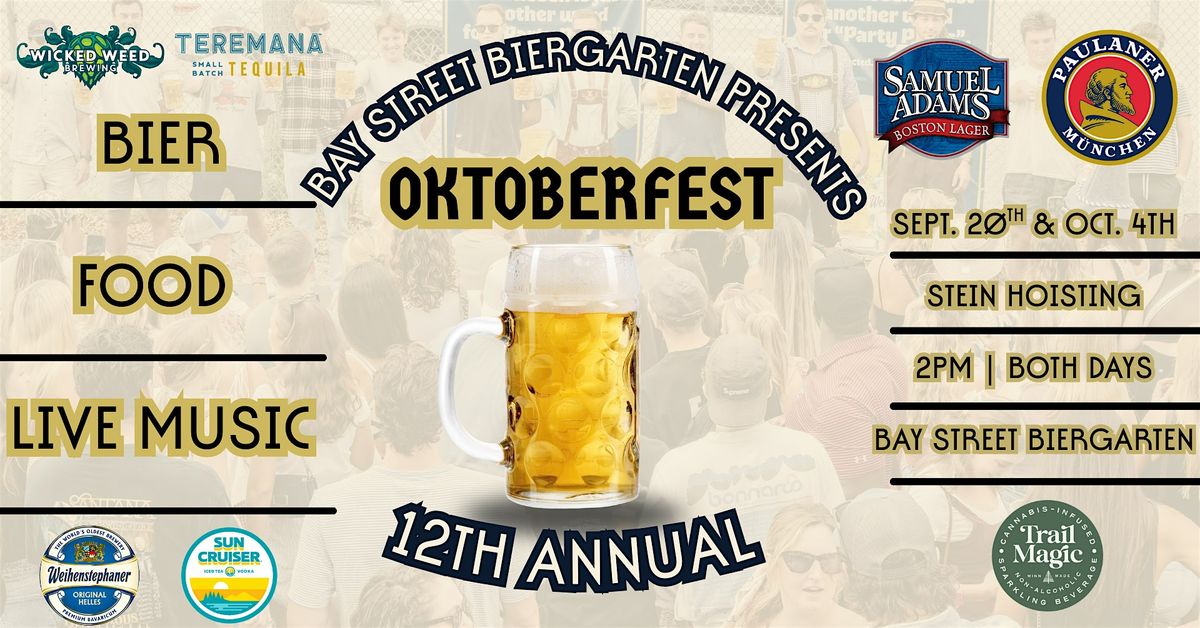 Biergarten October Oktoberfest Stein Hoisting Sign Up