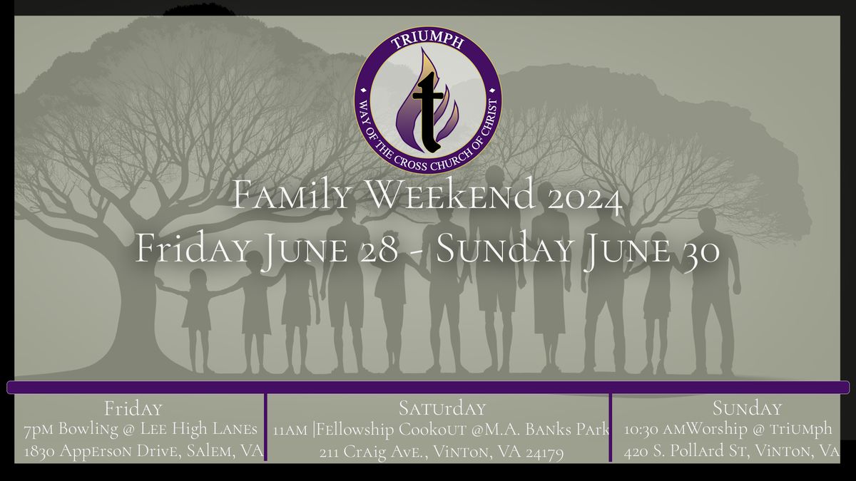 Family Weekend 2024 420 S Pollard St, Vinton, VA, United States