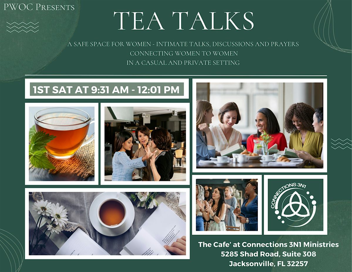 Monthly Tea Talks: A Sacred Space for Women to Breathe, Believe & Bloom