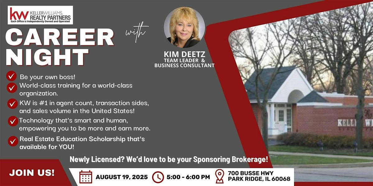 INTERESTED IN A REAL ESTATE CAREER?