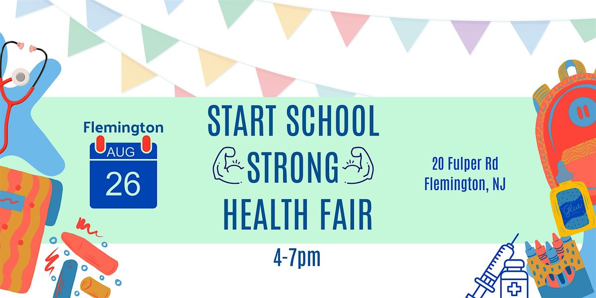 Start School Strong Health Fair (Flemington)