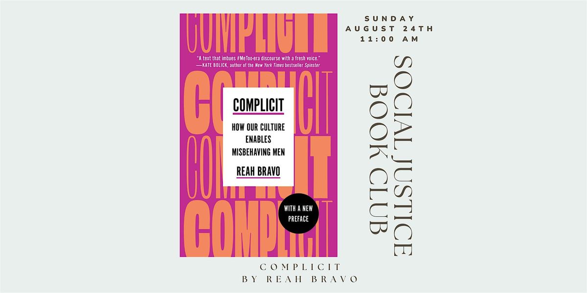 August Social Justice Book Club at Petals & Pages