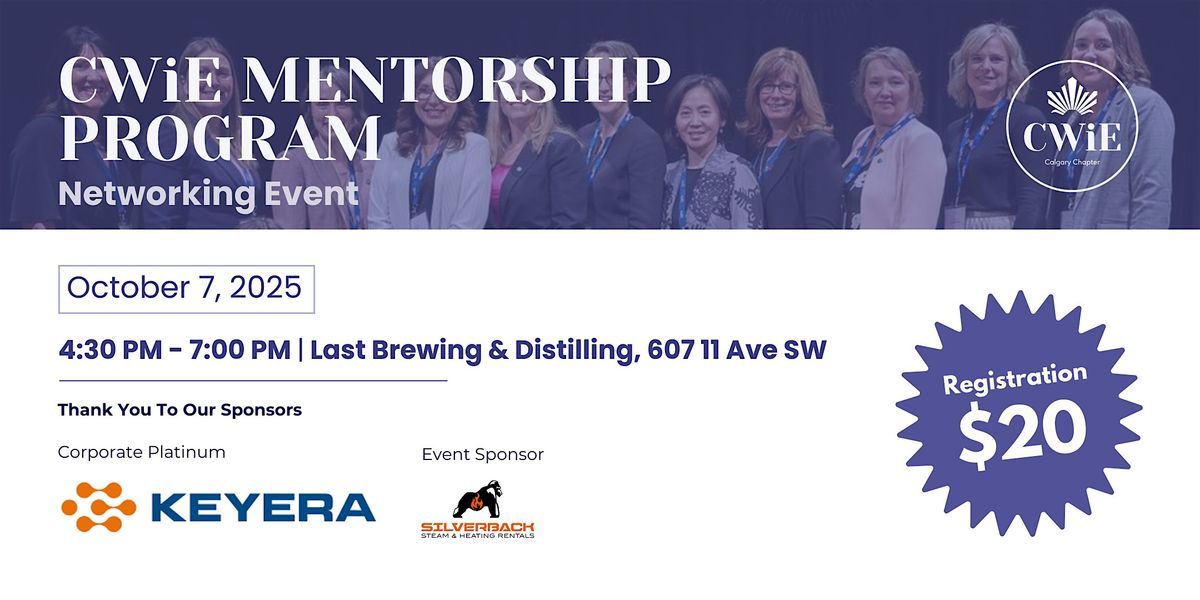 CWiE YYC Mentorship Networking Event