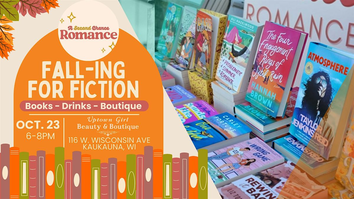 Fall-ing for Fiction - Pop-Up Bookstore with A Second Chance Romance