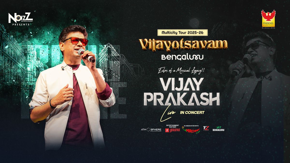 Vijay Prakash Live Vijayotsavam Tour
