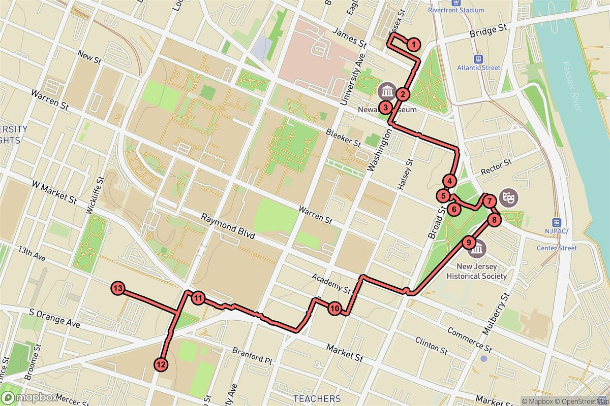 Newark Audio Tour: Timeless Stories from Brick, Art & Iron