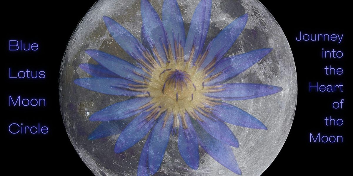 OUTDOOR Blue Lotus Moon Circle