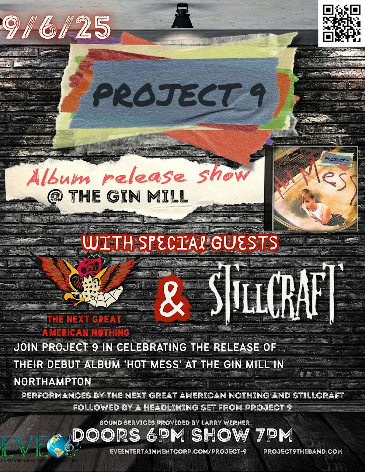 Project 9- Album Release Show at The Gin MIll