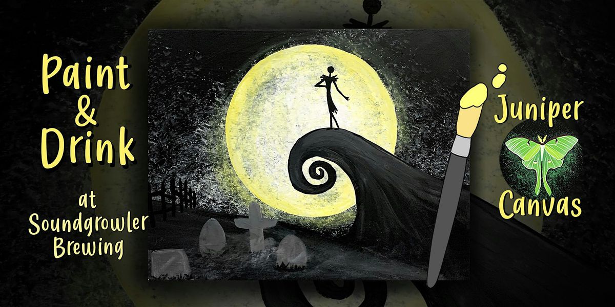 Paint & Drink at Soundgrowler Brewing: Moonlit Hill