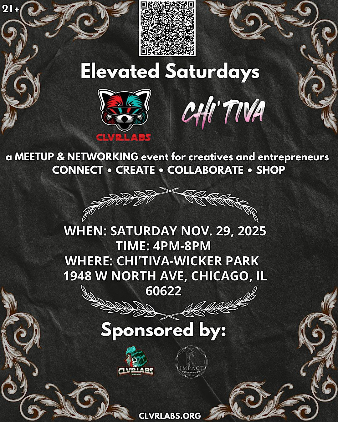 Elevated Saturdays: A Creative Networking Experience at Chi\u2019Tiva