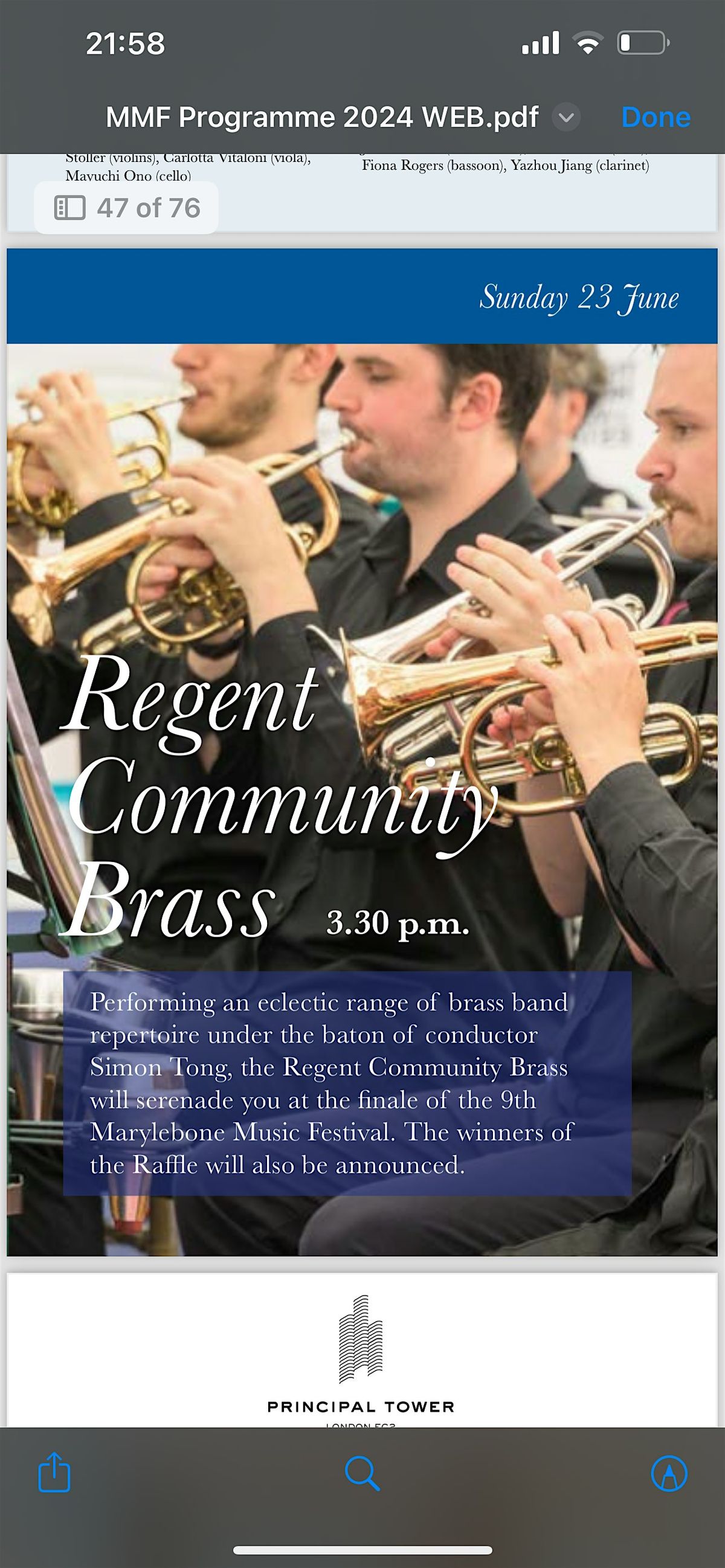 Regent Community Brass