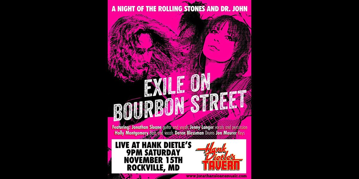 Exile on Bourbon Street-Tribute to The Rolling Stones & Dr. John
