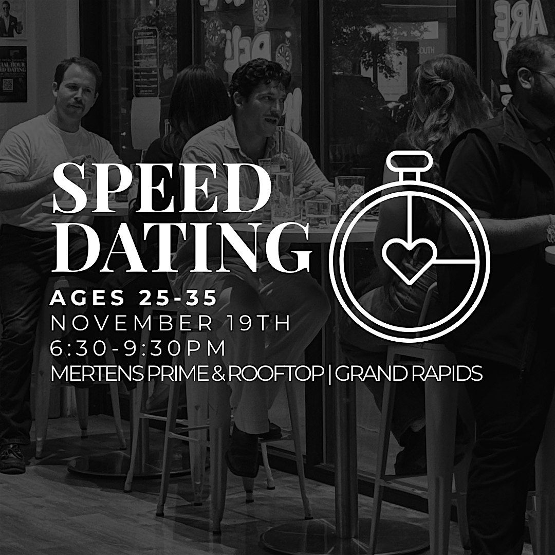 Social Hour: Speed Dating Ages 25-35
