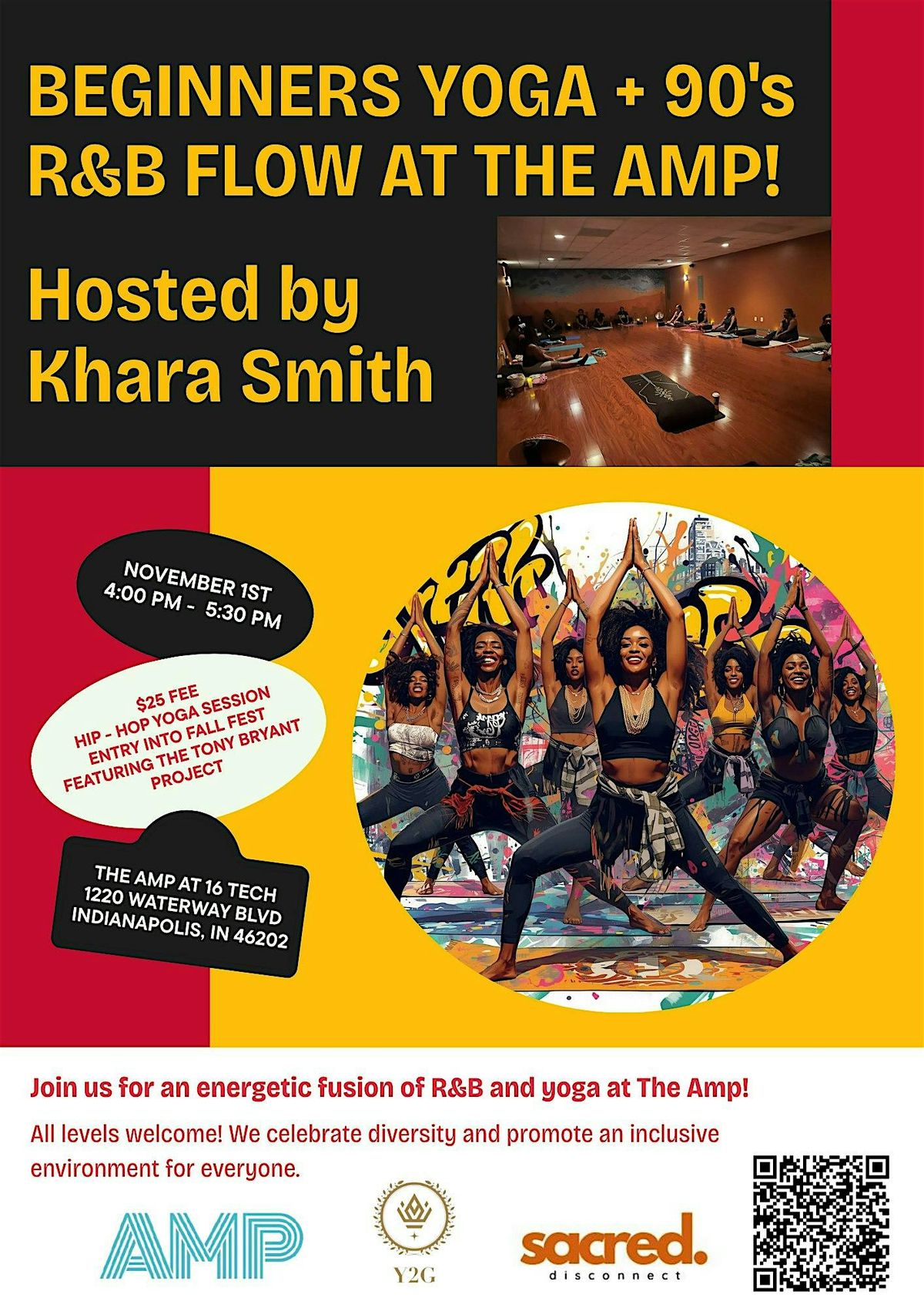 Yoga for Beginners with 90's R&B Flow