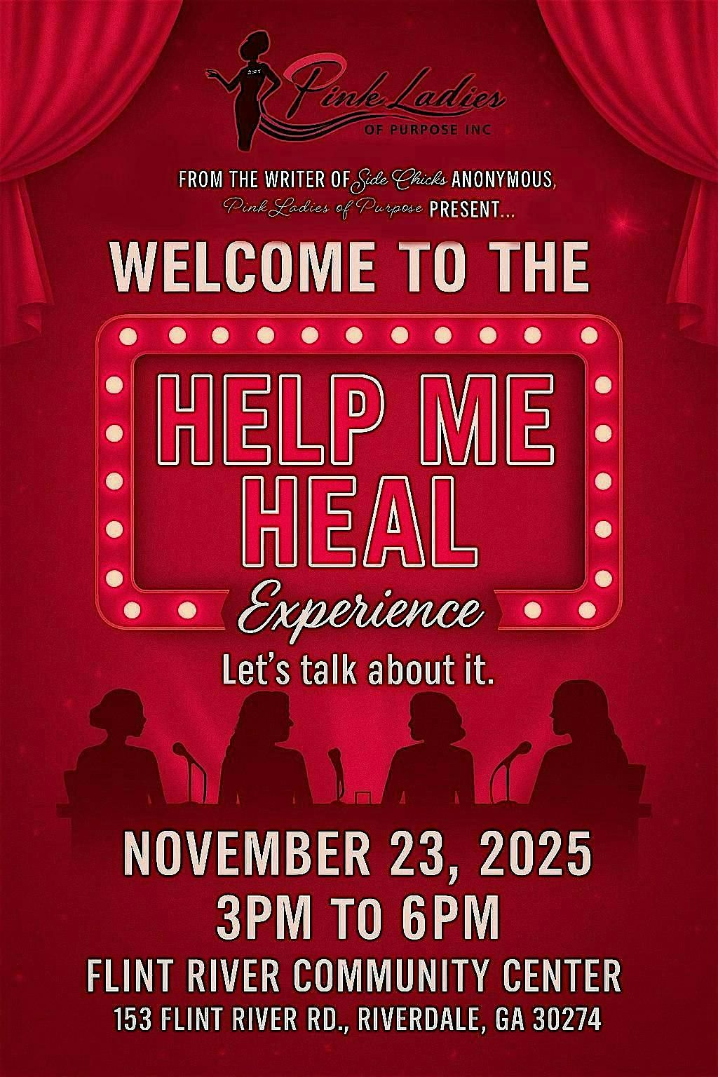 Pink Ladies of Purpose (Help Me Heal Experience)