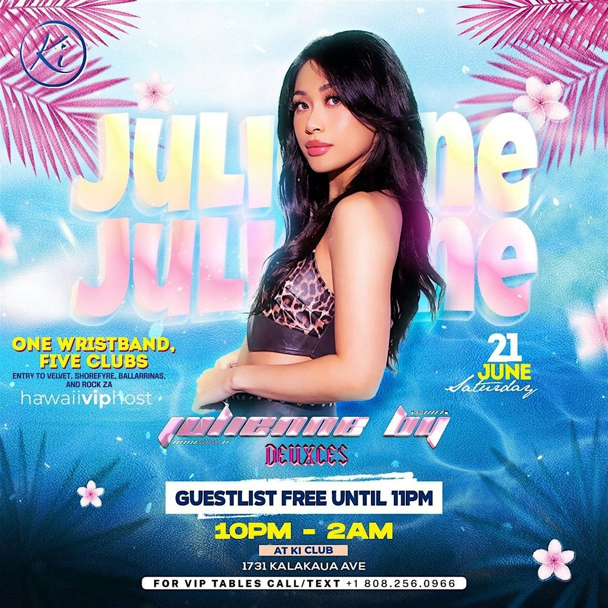 DJ Julienne By at Ki Club
