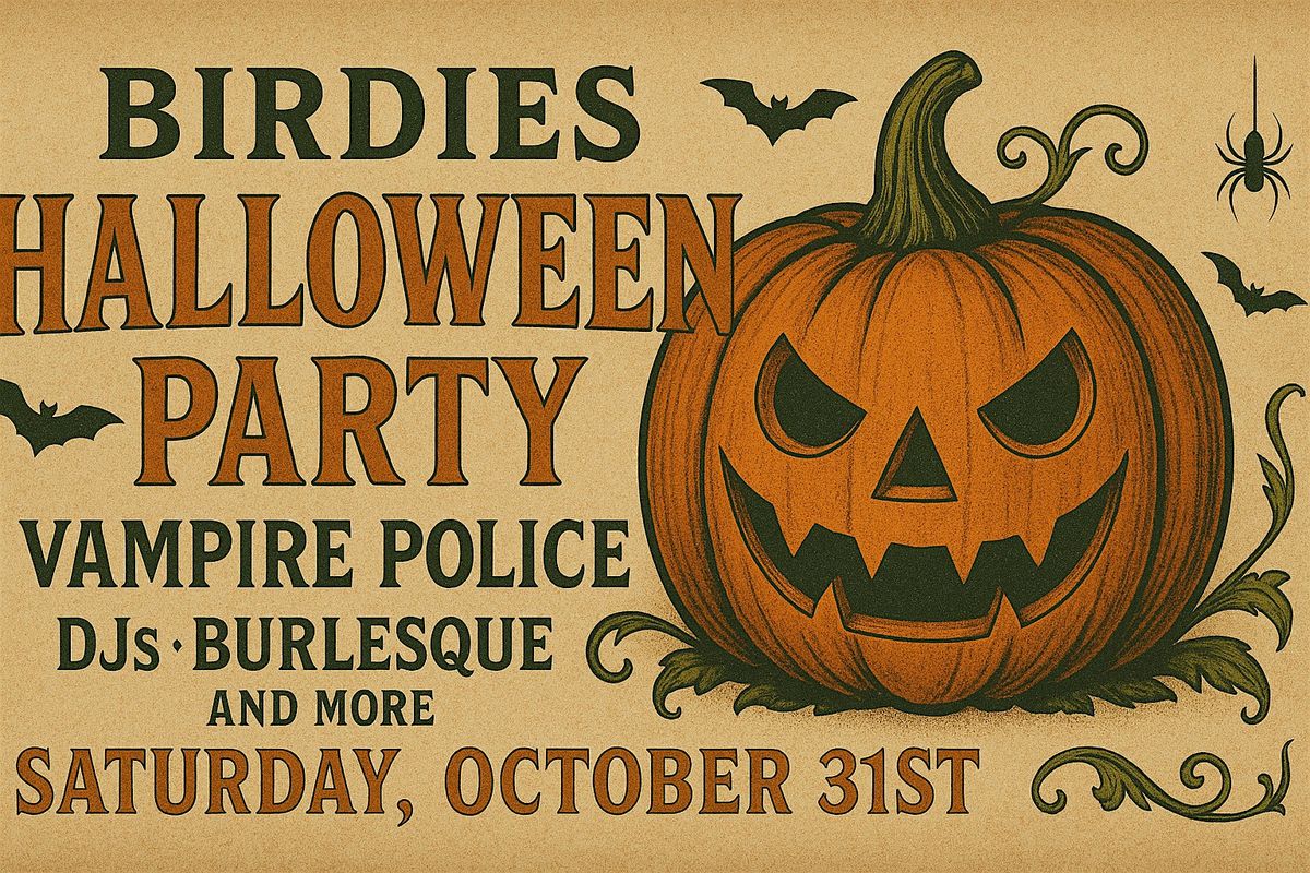 Birdies Halloween Party!