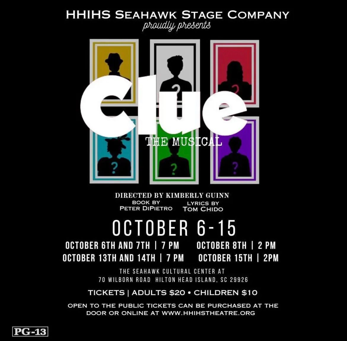Clue - The Musical at Tivoli Theatre Chattanooga