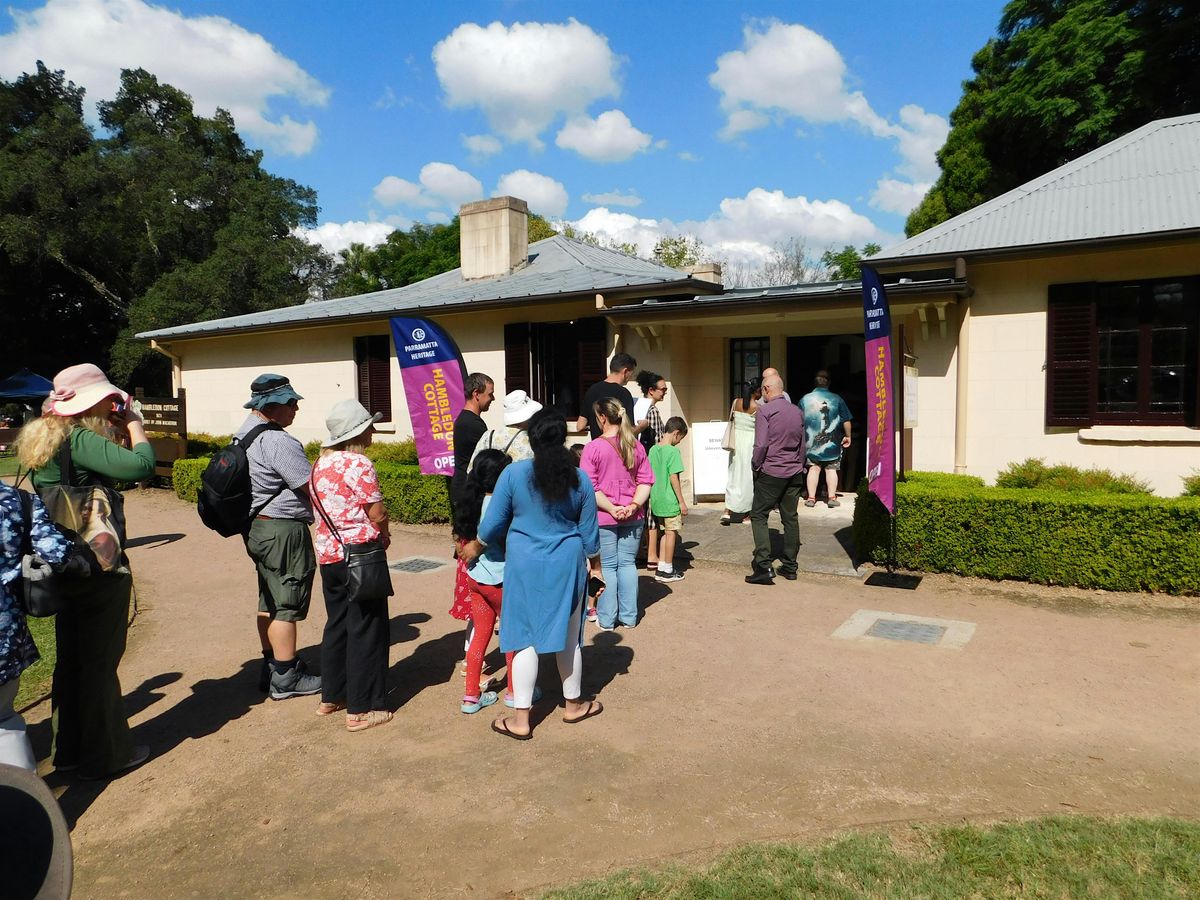 Hambledon Cottage Museum Parramatta Foundation Day  12pm Tour