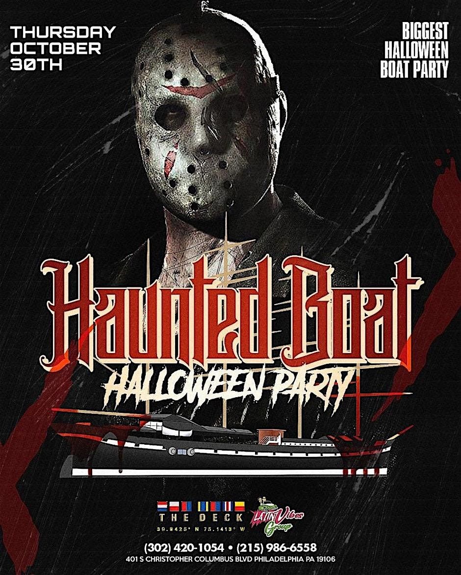 Blue Glove Presents: HAUNTED BOAT HALLOWEEN PARTY 2025 | MOSHULU
