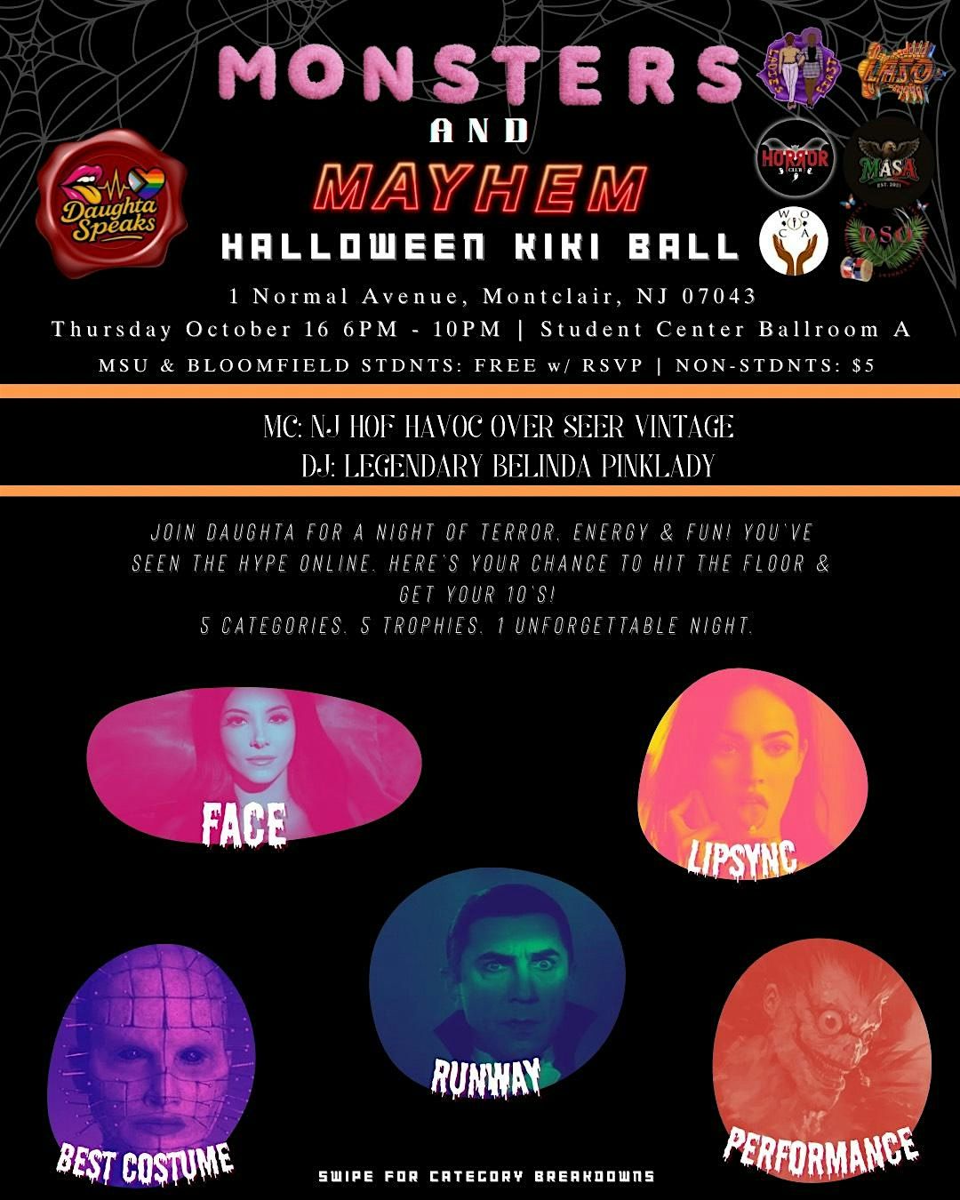 Daughta\u2019s Halloween Monsters and Mayhem KiKi Ball