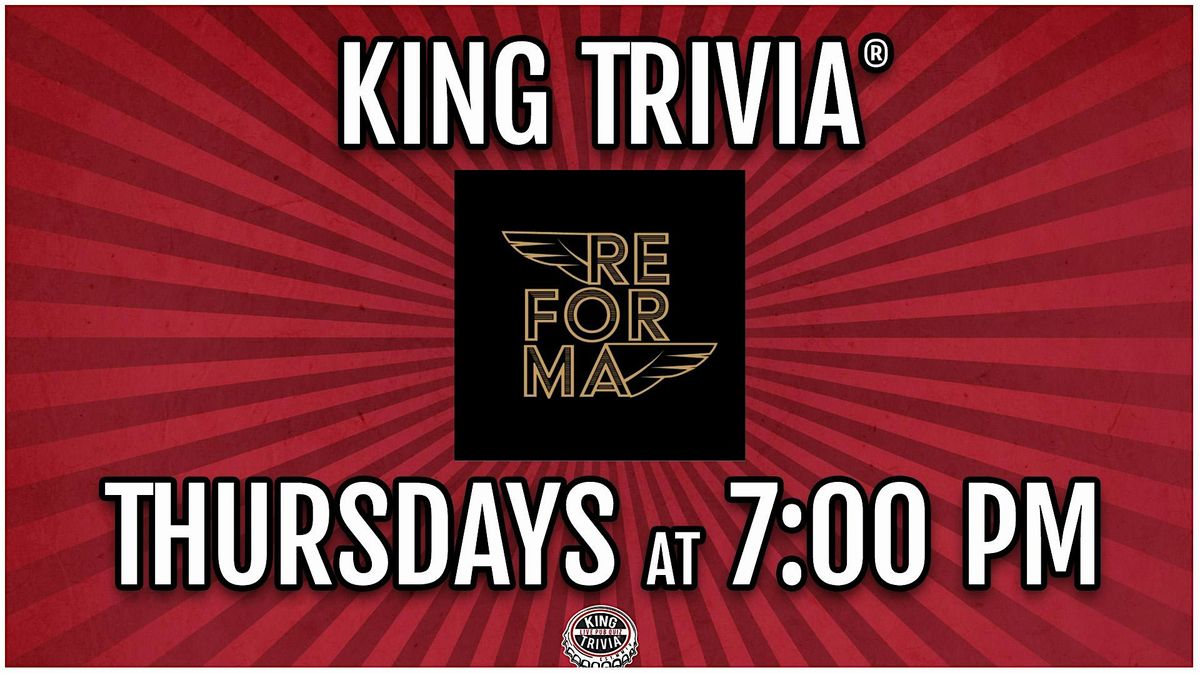 Trivia Night at Reforma