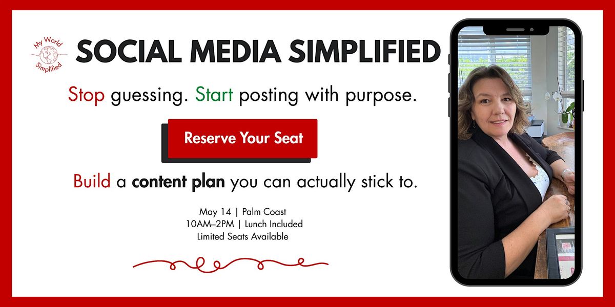 Social Media Simplified: Small Business Workshop