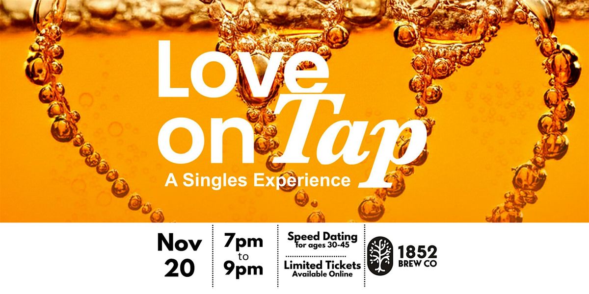 Speed Dating @ 1852 Brewing