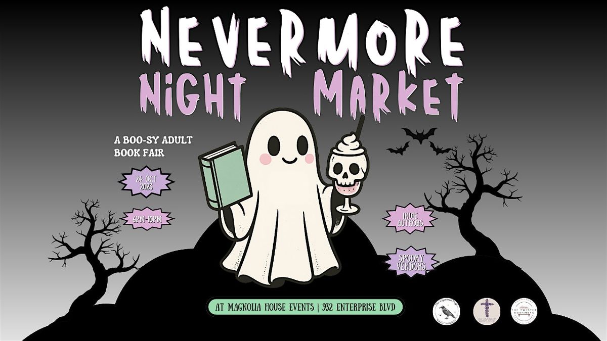 Nevermore Night Market: A Boo-sy Adult Book Fair