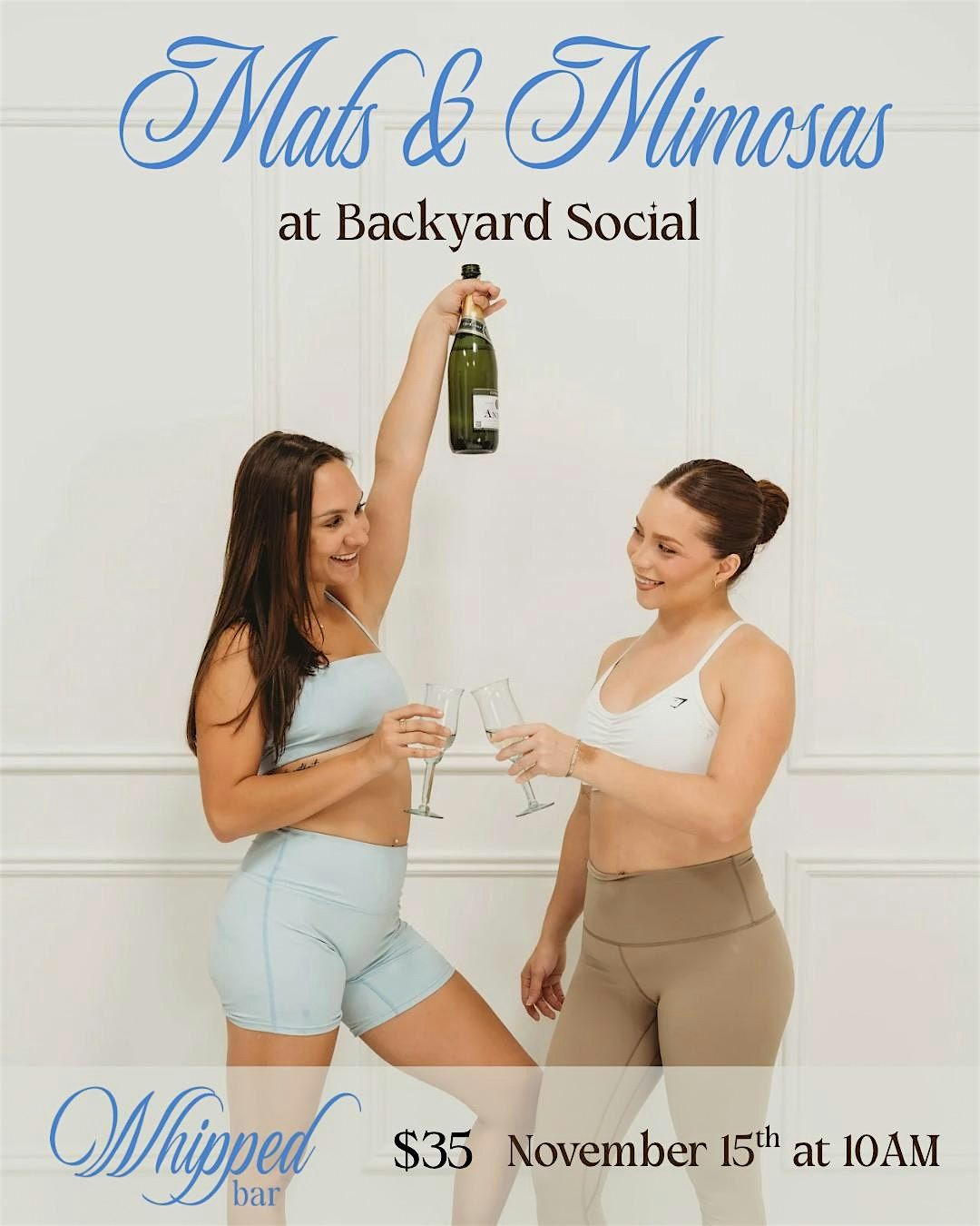 Mats & Mimosas at Backyard Social