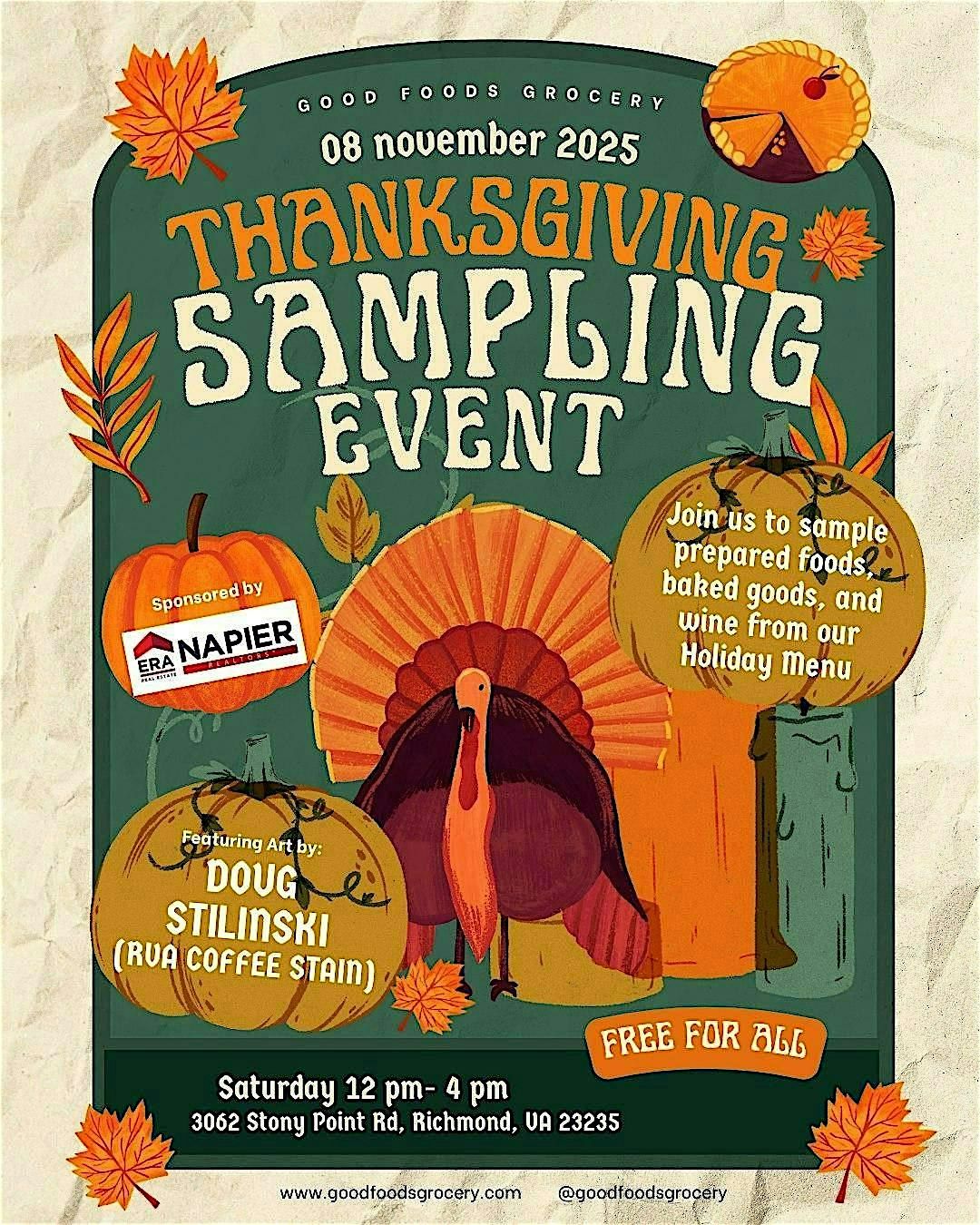 Thanksgiving Sides Tasting