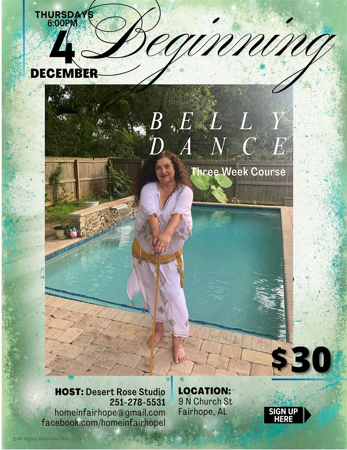 Beginning Belly Dance Techniques with Samra!