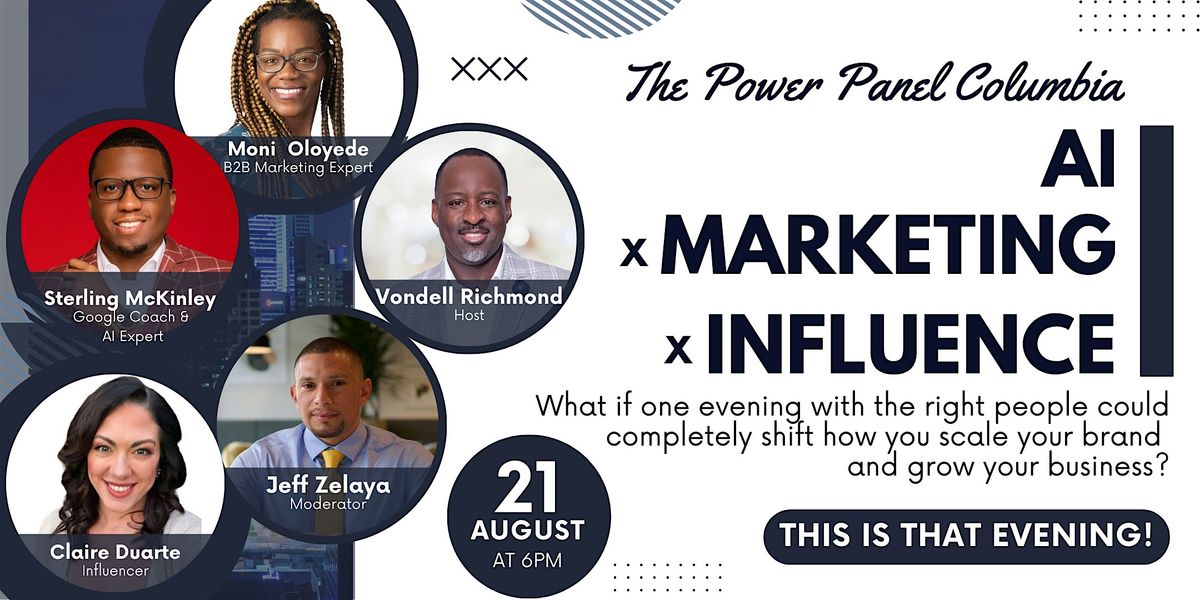 AI x Marketing x Influence: The Power Panel Columbia