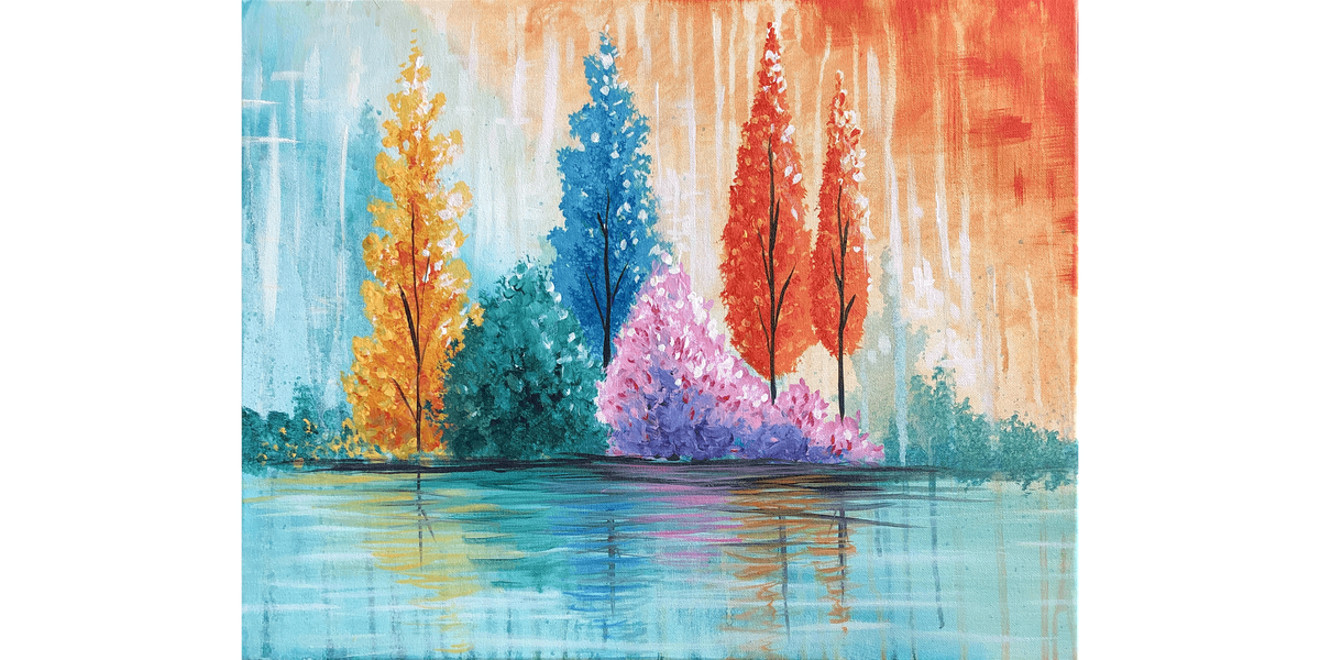 Colors of the Forest - Paint and Sip in Tyler | Classpop!\u2122
