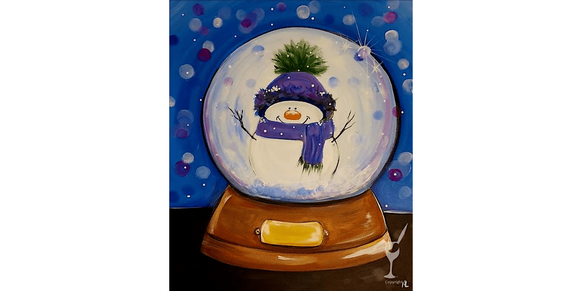 Magical Snowglobe - Paint and Sip in Austin | Classpop!\u2122