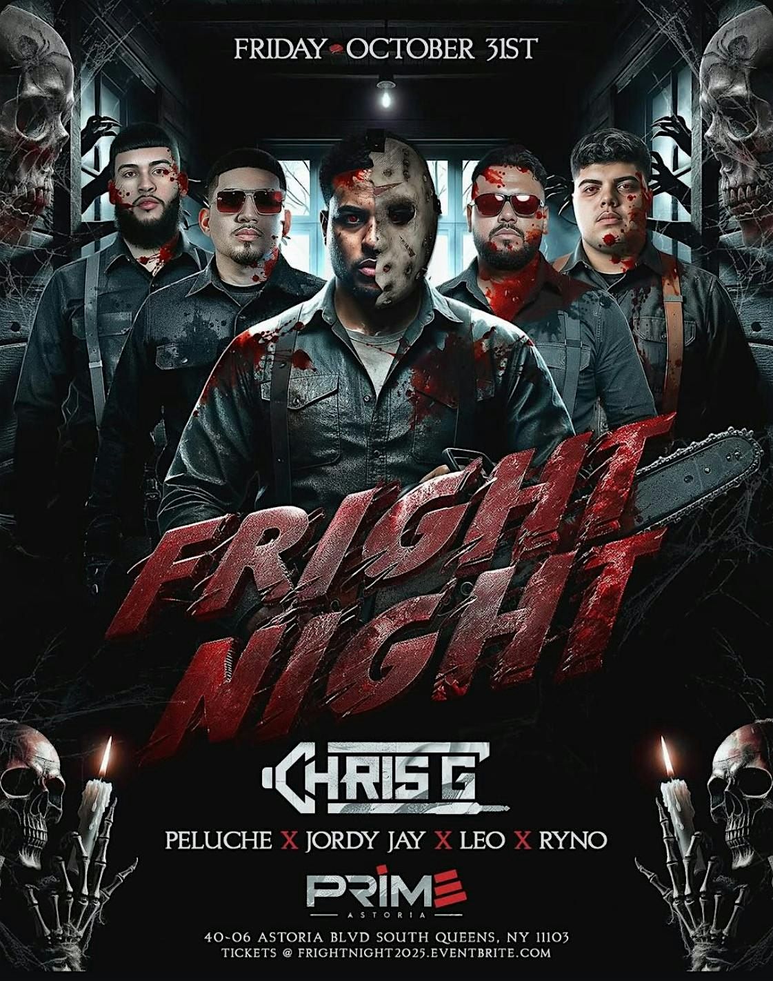 Prime Astoria Halloween Party Fright Night in Astoria Queens NY