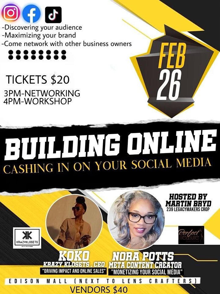 Building Online, Cashing in on your Social Media Edison