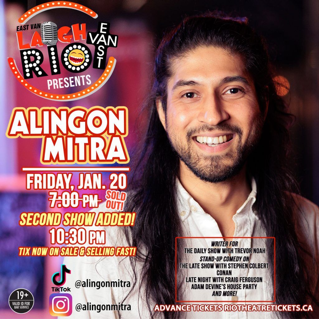 Alingon Mitra at Hyenas Comedy Night Club - Fort Worth