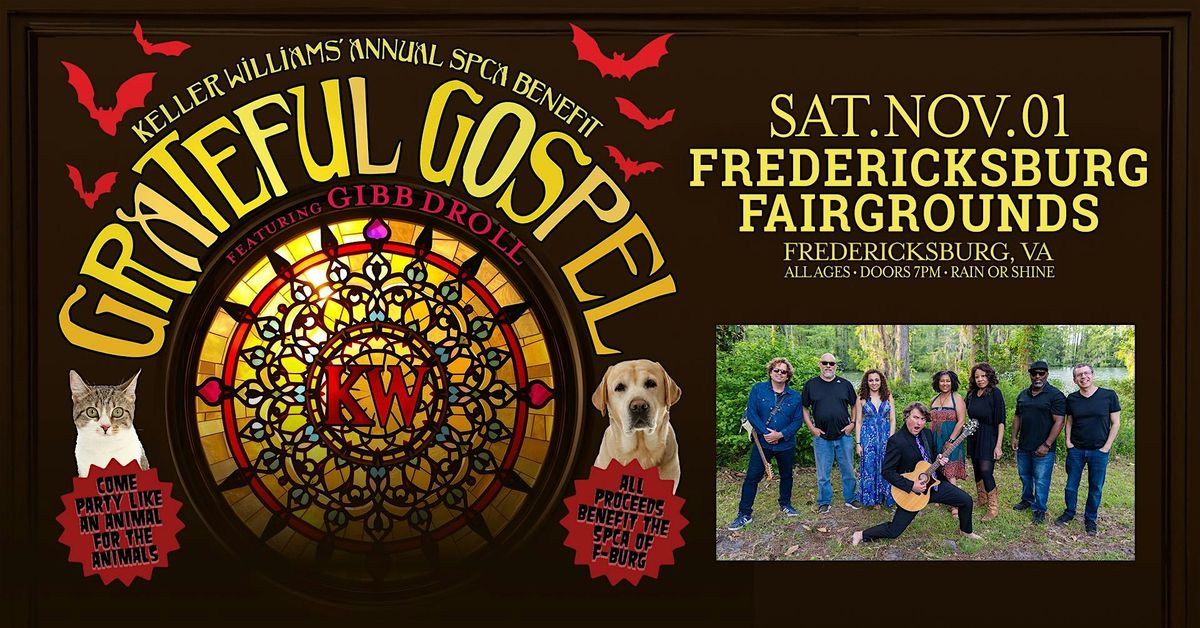Keller Williams' SPCA Benefit Concert! Grateful Gospel ft. Gibb Droll