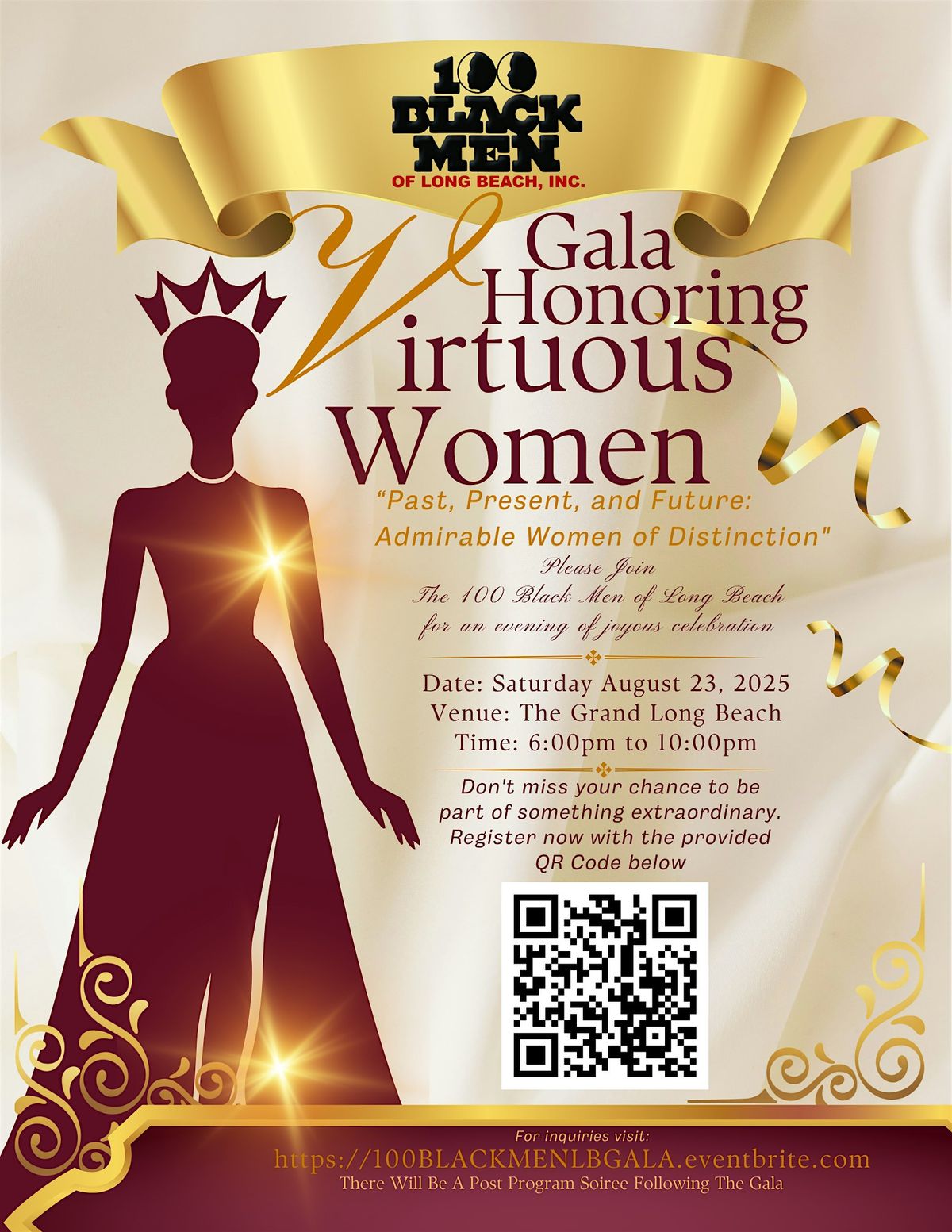 100 Black Men of Long Beach Inc First Annual Gala Honoring Virtuous Women