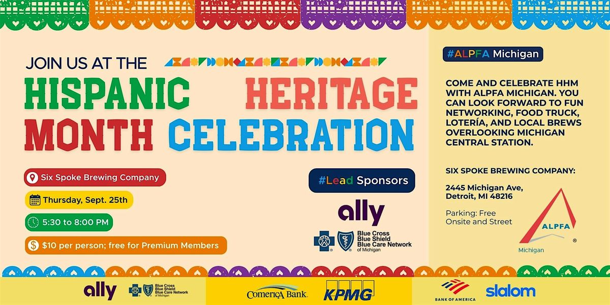 ALPFA Michigan's Hispanic Heritage Month Celebration