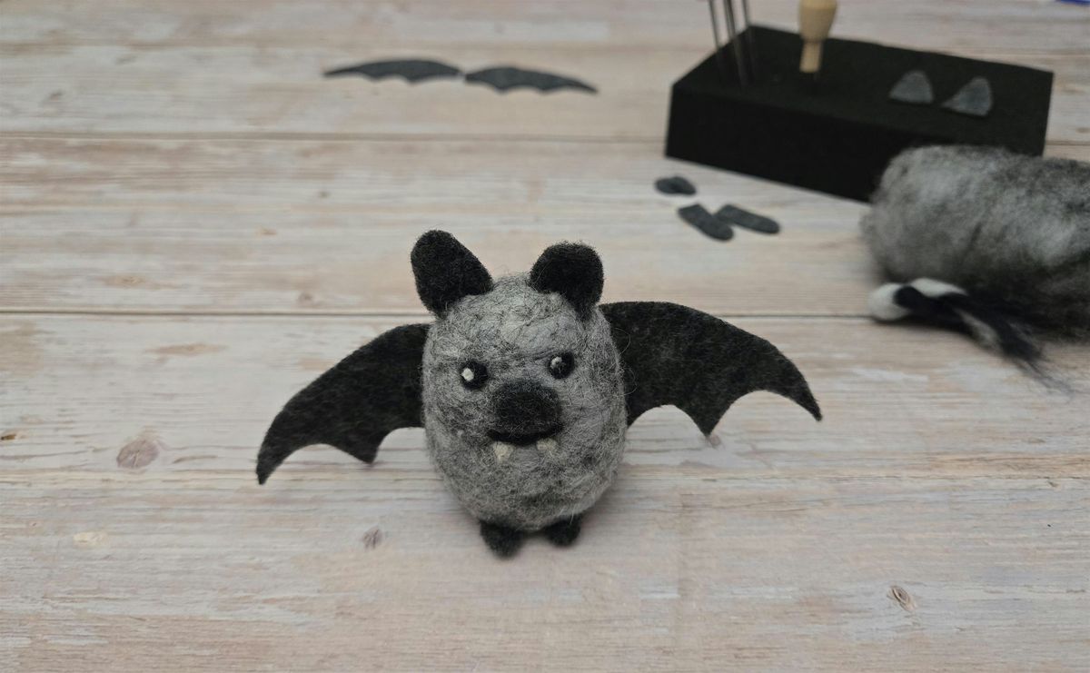 Needle Felted Bats