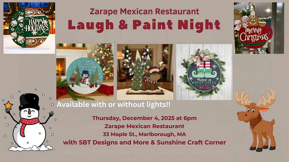 Laugh & Paint Night