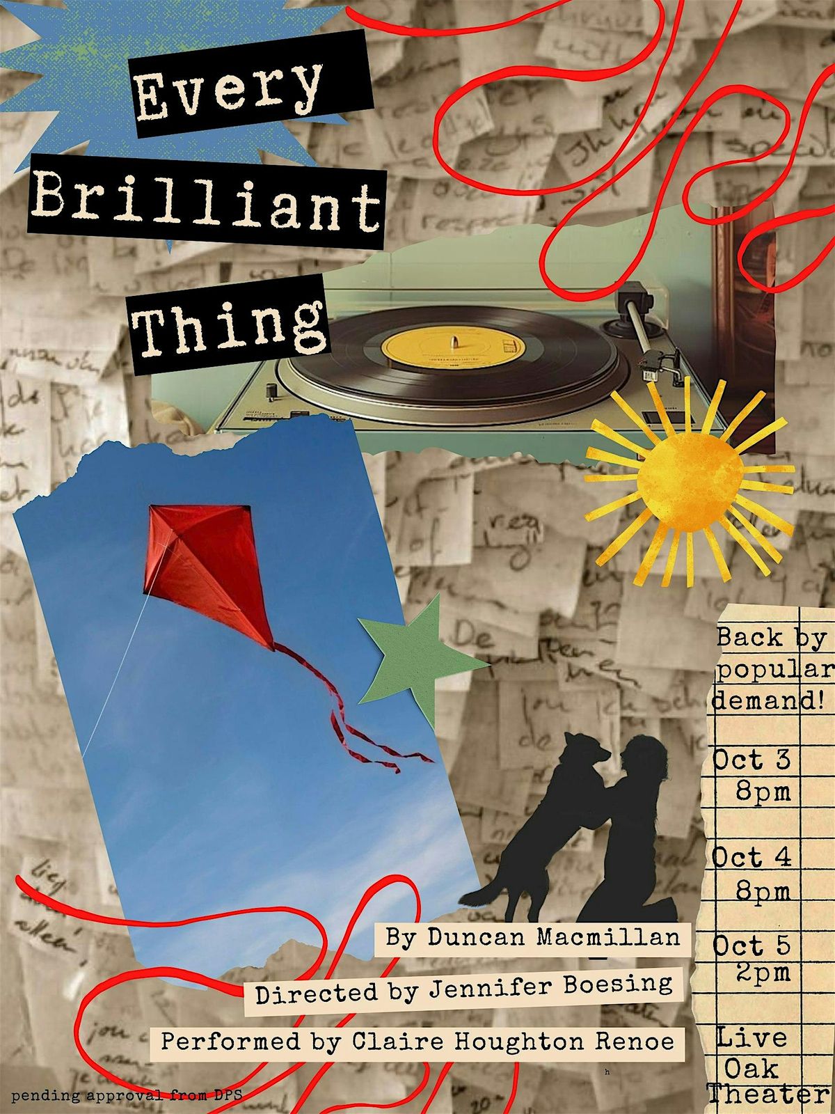 \u201cEvery Brilliant Thing\u201d by Duncan Macmillan