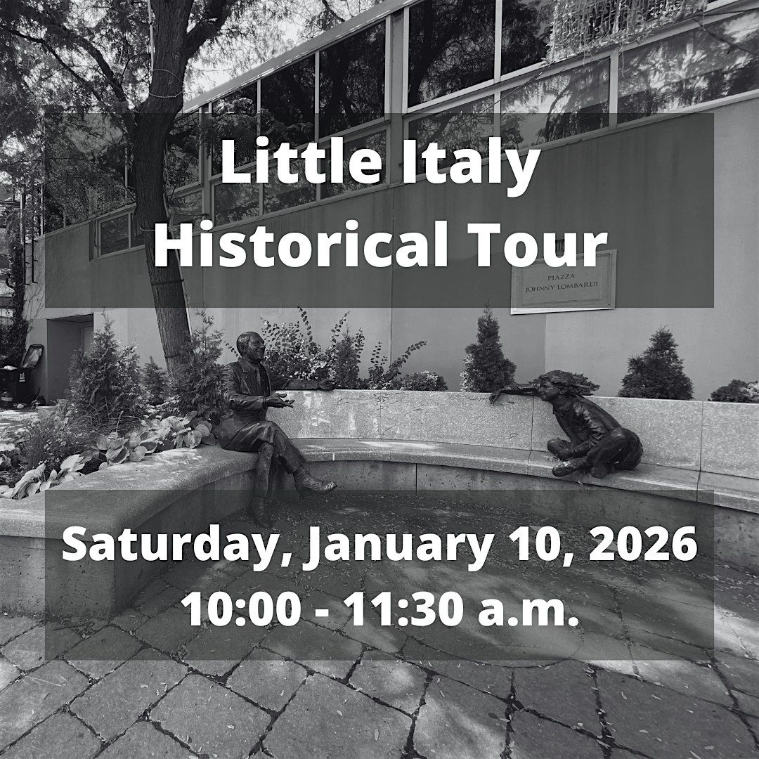 #ExperienceTO: Little Italy Historical Tour