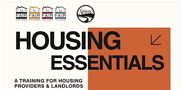 HOUSING ESSENTIALS: TRAINING FOR LANDLORDS