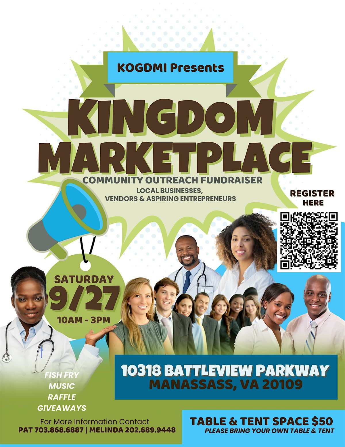 KINGDOM MARKETPLACE COMMUNITY OUTREACH FUNDRAISER